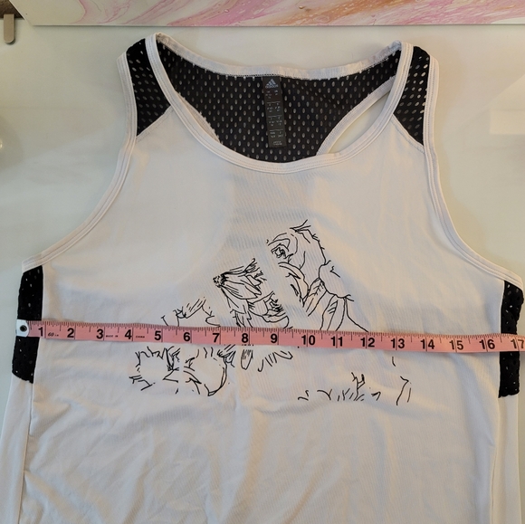 Adidas Workout Logo Tank - Picture 3 of 4